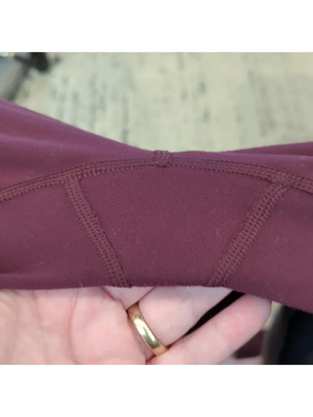 Lululemon Straight-Up Pant *Full-On Luon Bordeaux Drama